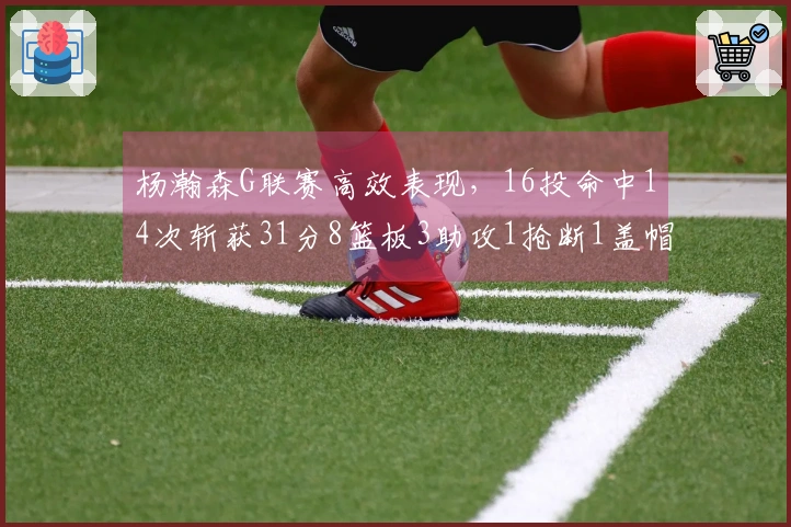 杨瀚森G联赛高效表现，16投命中14次斩获31分8篮板3助攻1抢断1盖帽
